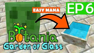 Botania Garden Of Glass 1165  Ep6 Easy Mana Slime Farm [upl. by Ahsetal]