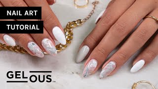 How To Use Blooming Gel For A Marble Gel Manicure  Gel Nail Art Tutorial  Gelous Gel Nail Polish [upl. by Roldan]