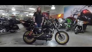 2018 Iron 883 Custom Flat Tracker at Dillon Brothers Harley Davidson [upl. by Netniuq408]