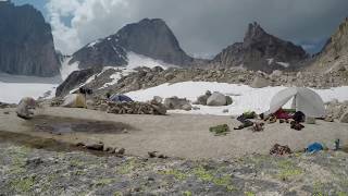 Applebee Dome Campground Bugaboos [upl. by Yanaj]