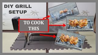 COOKING LECHON SETUP NEEDED DIY Mobile Lechon Griller JAPAN [upl. by Sivie22]