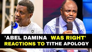 Damina was Right Shocking Reactions As Pastor Adeboye Apologised on Tithes [upl. by Inattyrb]