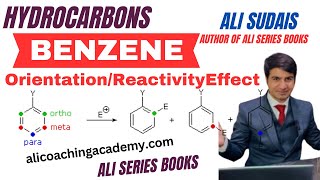 Hydrocarbons Lec 14 Orientation and Reactivity Effect on Benzene ring  MDCAT  Ali Sudais [upl. by Llennahs]