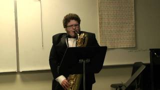 Sam Morrison Sonata by Hartley Eastshore SoloEnsemble Jan 29 2011mp4 [upl. by Enitsirc]