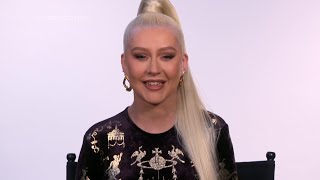 Christina Aguilera on ‘Yearly Departed’ and upcoming Spanish album [upl. by Clea350]