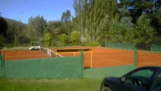 CLUB UNCAS TANDIL canchas de tenis ARGENTINA [upl. by Sigfried]