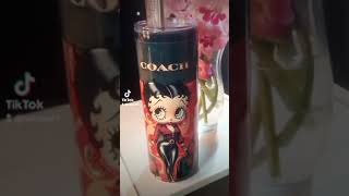 3D tumbler coachBetty Boop [upl. by Bondon]