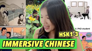 Learn Chinese Easily and Effortlessly🌟 Describing Pictures with HSK 23 Vocab [upl. by Ysirhc628]