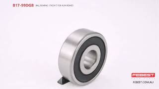 B1799DGB BALL BEARING 17X52X17 FOR ALFA ROMEO [upl. by Immij]