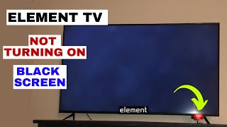 How To Fix ELEMENT TV Not Turning On But Red Light Is On  Easy Troubleshooting Steps [upl. by Rainie385]