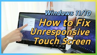 Touch Screen Troubleshooting Windows 1110 Calibrate and Driver Update｜GeChic [upl. by Marshal]