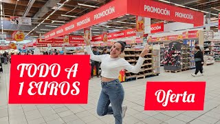 OFERTA DE ALCAMPO TODO A 1 EURO 2024 🤯 varinia ramirez [upl. by Portie]