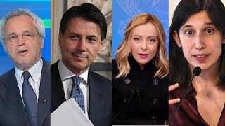 Sondaggio Mentana Meloni Schlein e Conte cosè cambiato dopo il voto [upl. by Ericha]