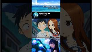 The way Nishikata blushed was so funny 🤣  Teasing Master Takagisan  anime animeedit shorts [upl. by Nicola229]