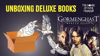 UNBOXING Gormenghast  by Mervyn Peake Deluxe boxed trilogy set from the Folio Society [upl. by Roth]