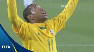 Brazil v Chile  2010 FIFA World Cup  Match Highlights [upl. by Irelav539]