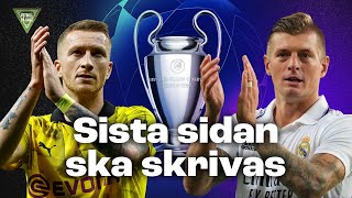 Galet mål i svenska div 4 legendarens farväl och Champions Leaguefinalen  Fotboll på kant [upl. by Aynnek658]