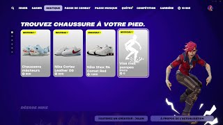 EMOTE GRATUITE VISE MES POMPES  CHAUSSURES TROP CHER 💀 NEW BOUTIQUE FORTNITE DU 22 NOVEMBRE 2024 [upl. by Anaoy]