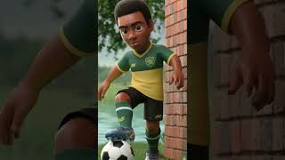 Pele the king of football  pele biography in hindi youtubeshorts ronaldoskils messi pele [upl. by Eugen]