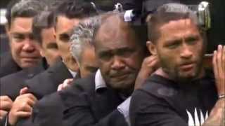 Jonah Lomu dernier hommage haka chant de deuil maori [upl. by Ramgad526]