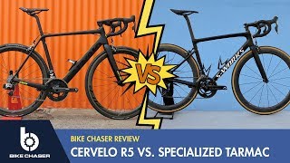 Cervelo R5 Review VS Specialized Tarmac [upl. by Tippets18]