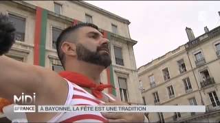 Vu dici  À Bayonne la fête est une tradition [upl. by Yeldarb745]