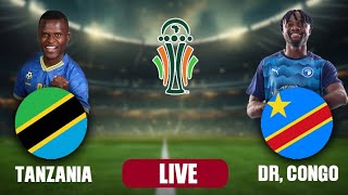 🔴LIVE Tanzania vs DR Congo  Africa Cup of Nations Qualifiers 2024  Full Match Today [upl. by Michale]