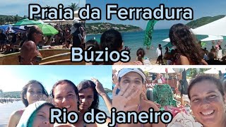 VLOG Búzios Praia da Ferradura  RJ [upl. by Atena]