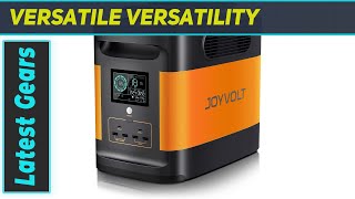 Joyvolt Portable Power Station 1500W Unleashing the Best in Battery Backup and Solar Generators [upl. by Brigida]