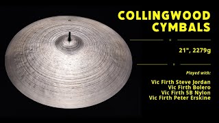 Collingwood Cymbals 21quot 2279g [upl. by Christmas151]