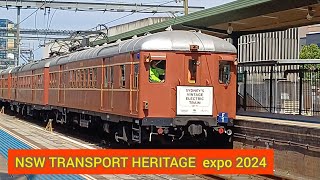 Nsw Transport heritage expo 2024 at Central [upl. by Odyssey911]