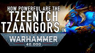 40 Facts and Lore on the Tzaangor in Warhammer 40K [upl. by Pierrette]