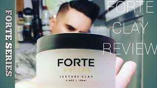 FORTE Series Texture Clay Review  Alex Costa [upl. by Sollie]