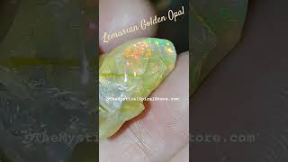 Lemurian Golden Opal Gemstone that Brings Waves of Inner transformation [upl. by Adnirb]