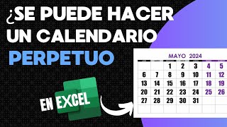 Semana de Productividad con Este Calendario Infinito en Excel [upl. by Jehanna634]