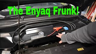 Can you get a Frunk on the Enyaq You can now [upl. by Surbeck]