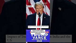 Impact of Trumps tariff plans on India and the US donaldtrump tariff economy india fyp [upl. by Florinda899]