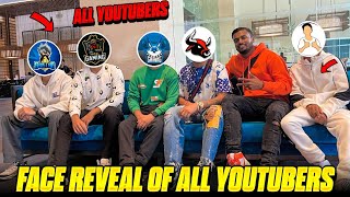 Face Reveal Of All Free Fire Youtubers 😱 [upl. by Ainolopa]