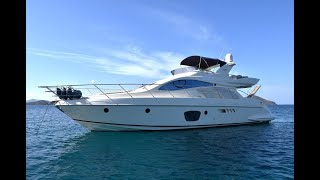 AZIMUT 55 Motor Yacht For Sale from the FIRST OWNER  KEEN SELLER detailed Yacht Tour Walkthrough [upl. by Ariella]