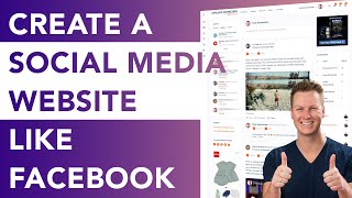 How To Make A Social Media Website Like Facebook With WordPress amp BuddyBoss [upl. by Senalda943]