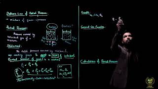 311 Dalton’s Law of Partial Pressure  Gases  Chemistry 11th [upl. by Nanoc]