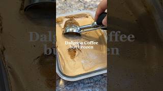 Attempting to make frozen Dalgona coffee shorts dalgona dalgonacoffee coffee latte [upl. by Ffej]