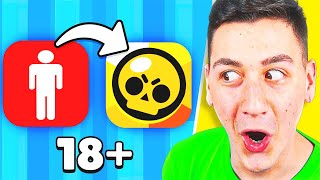 SE BRAWL STARS FOSSE PER MAGGIORENNI 18 [upl. by Aihsyt]