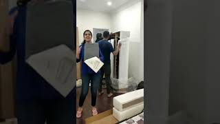 Unboxing  Assembling  Klippan sofa  IKEA [upl. by Tenaj]