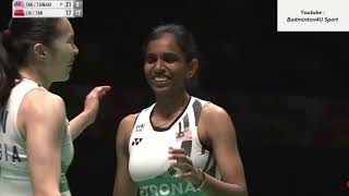 Pearly TanThinaah Muralitharan vs Liu Sheng ShuTan Ning  JAPAN OPEN 2024 BADMINTON  QF [upl. by Hermine]