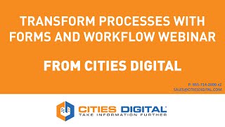 Webinar  Transform Processes with Laserfiche Forms and Workflow [upl. by Dronel]