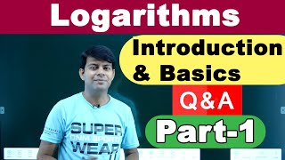 Logarithms  Part 1  Introduction [upl. by Undine]