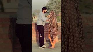 Phulkari Punjabi Song By Ranjit Bawa Couple Video ☺️ viral shorts [upl. by Eniamret]