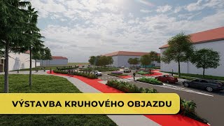 Výstavba kruhového objazdu [upl. by Cornia]