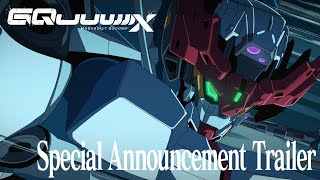 Mobile Suit Gundam GQuuuuuuX Special Announcement Trailer [upl. by Reham]